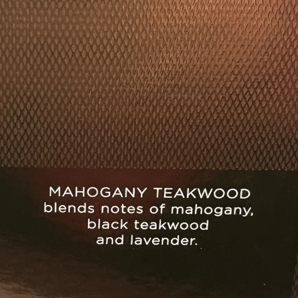 4x Bath Body Works Mahogany Woods Gift Set Cologne Soap Spray Deodorant Mens Lot